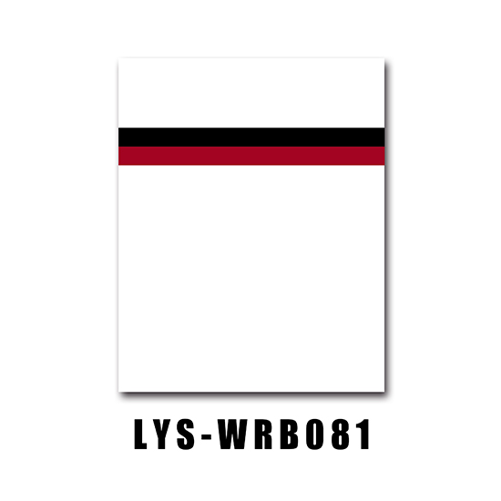 3-laags kunststofplaat met drievoudige kleurgravure voor borden