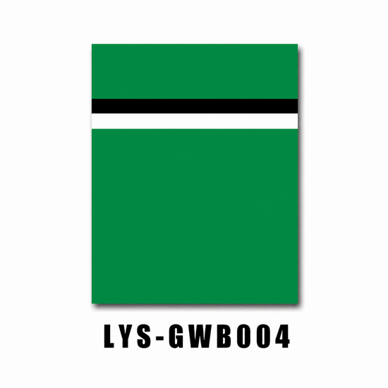 Groen Wit Zwart Drielaags Gravureblad
