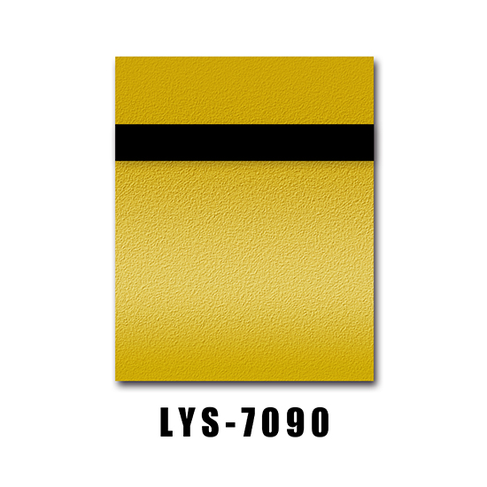 Laserreactiviteit Dubbel kleurenblad met duidelijke graveereffecten